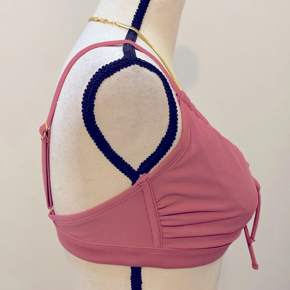 Xhilaration by Target Mauve Bikini Top Sz D/DD NWT - Picture 4 of 6